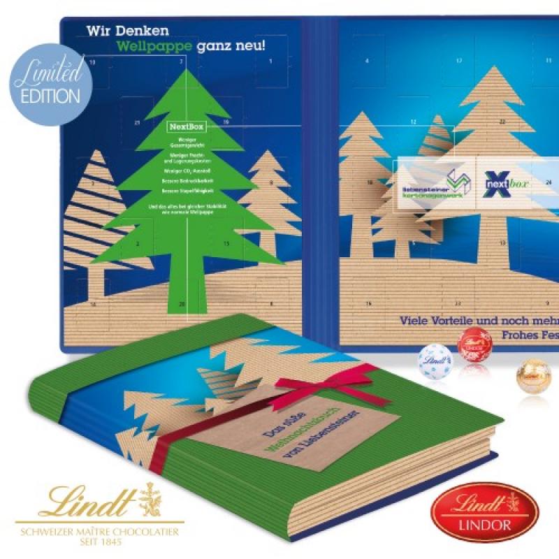 Image of Advent calendar Christmas book Lindt Minis "Exclusive"