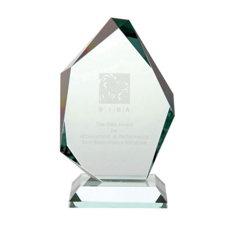 Image of 15cm Jade Glass Elite Award