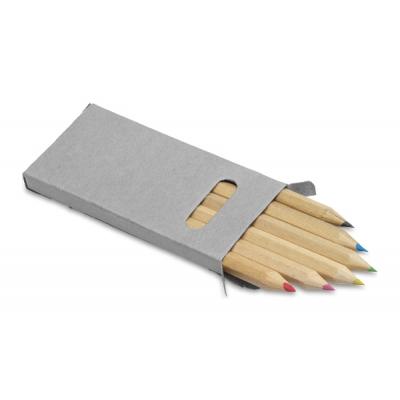 Image of Six colour pencil set