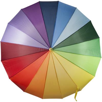 Image of Manual polyester umbrella