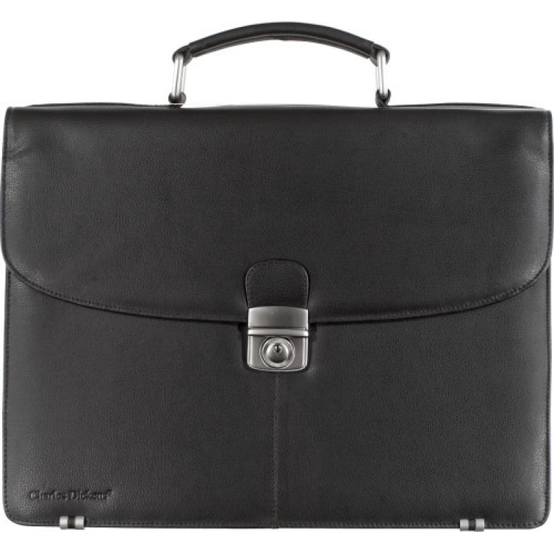 Image of Charles Dickens® leather briefcase