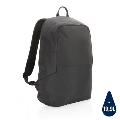 Image of Promotional Impact Aware RPET anti-theft backpack