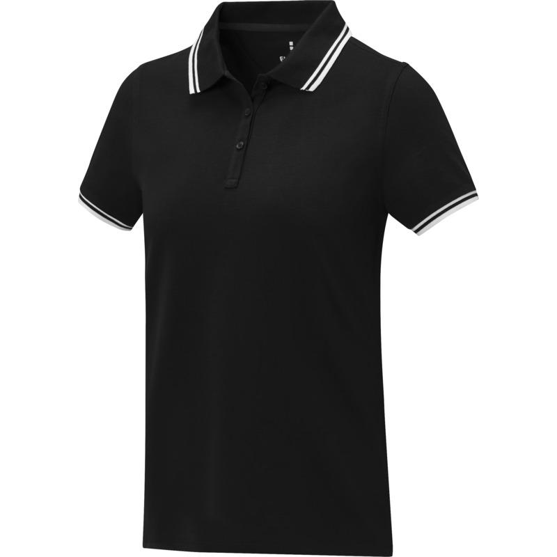 Image of Branded Amarago Short Sleeve Womens Tipping Polo