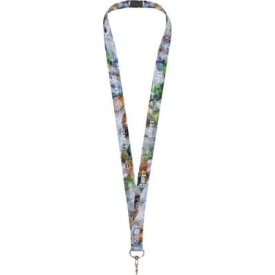 Image of Branded Addie Recycled PET Lanyard Double Side Sublimation 