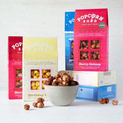Image of Promotional Berries & Cream Gourmet Popcorn Bundle
