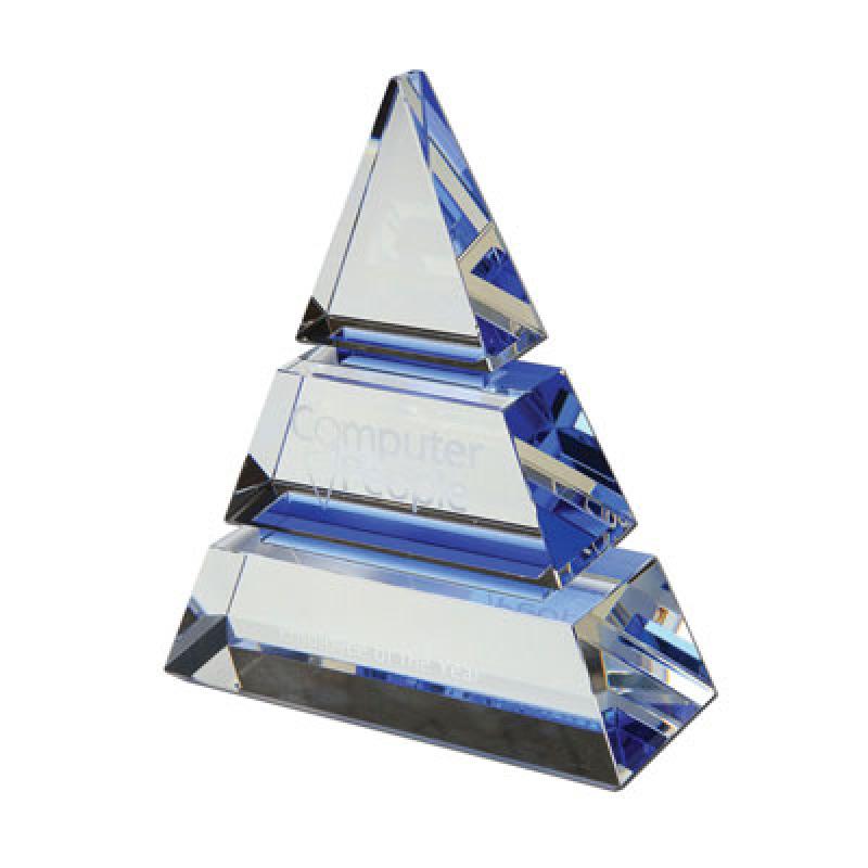 Image of 15cm Optical Crystal Luxor Award