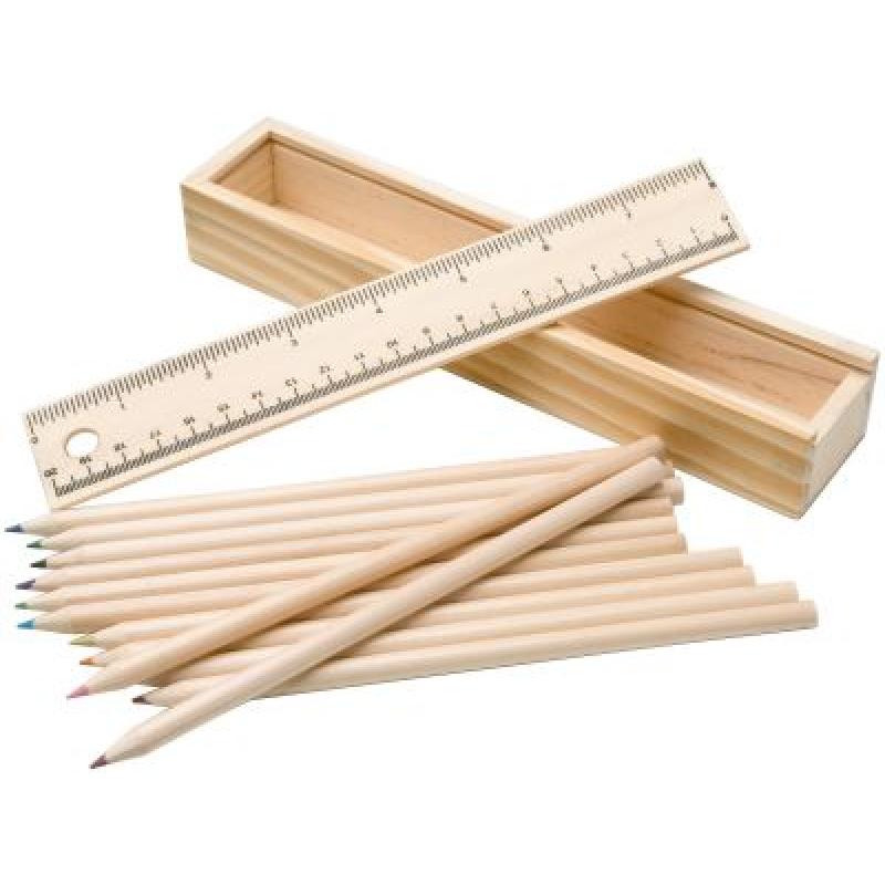 Image of Pines 12-piece woooden pencil set
