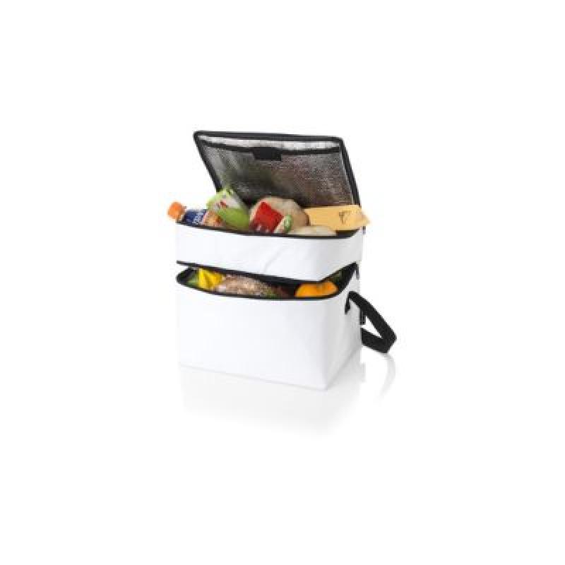 Image of Oslo 2-zippered compartments cooler bag