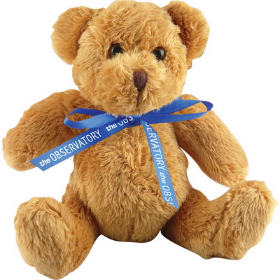 Image of 5 inch Robbie Bear and Neck Bow