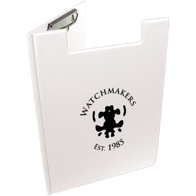 Image of A4 Folder Clipboard - White