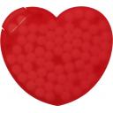 Image of Promotional Heart Plastic Mint Card